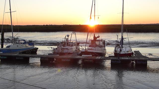Abendstimmung im Hafen